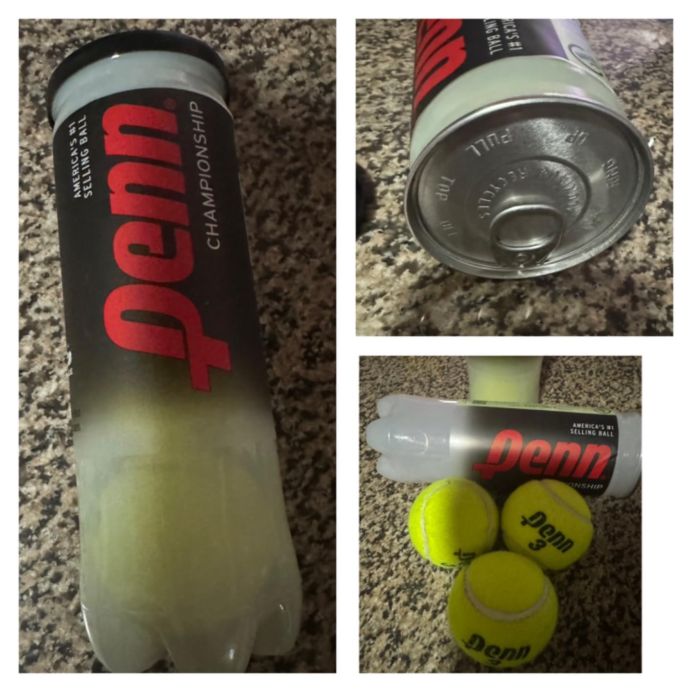 Penn Championship Tennis Balls - Extra Duty Felt Pressurized - 3 Balls (Pack of 4) customer photo 2