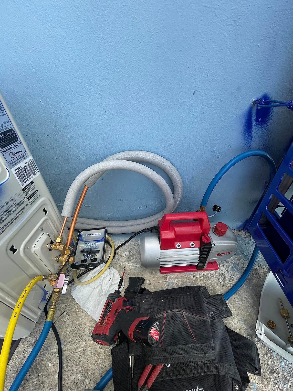 Robinair 15500 VacuMaster Economy Vacuum Pump for Air Conditioning and Refrigeration Service, 2-Stage, 5 CFM, 1/3HP 115V/60HZ Motor customer photo 2