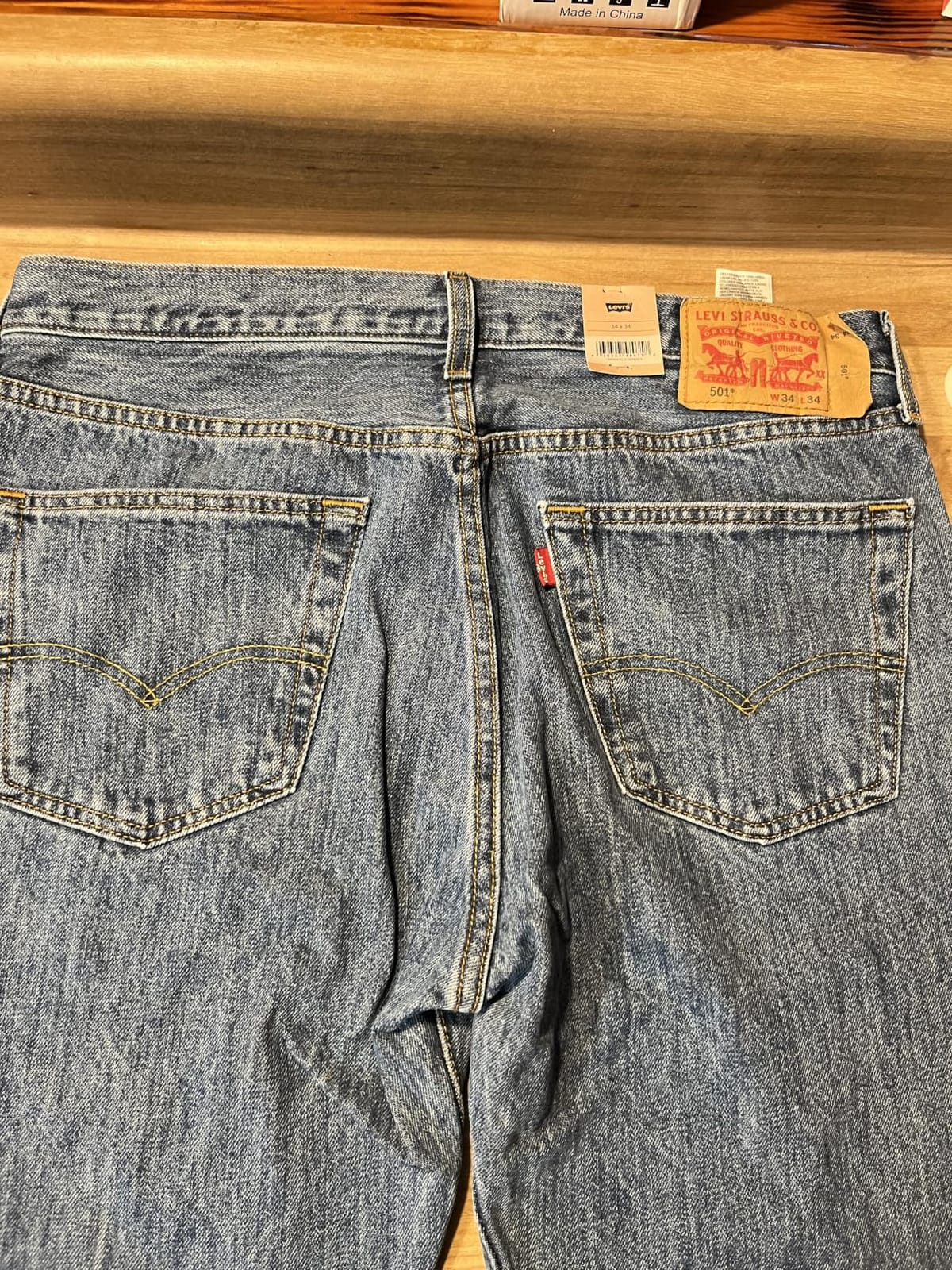 Levi's Men's 501 Original Fit Jeans customer photo 1