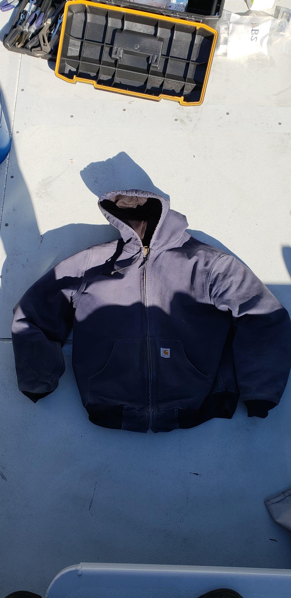 Carhartt Men's Loose Fit Firm Duck ThermalLined Active Jacket customer photo 1