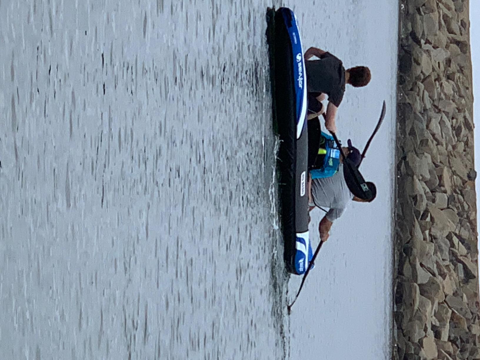 Sevylor Big Basin 3-Person Inflatable Kayak with Adjustable Seats & Carry Handles, Heavy-Duty PVC Construction for Rugged Use & Boston Valve for Easy Inflation/Deflation customer photo 1