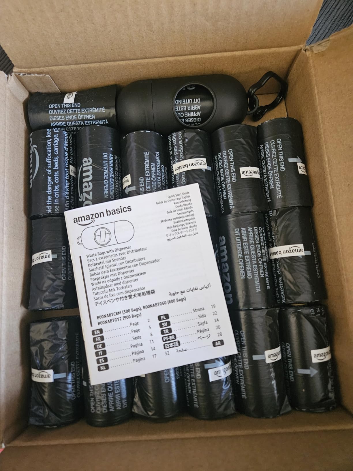 Amazon Basics Waste Bags customer photo 2