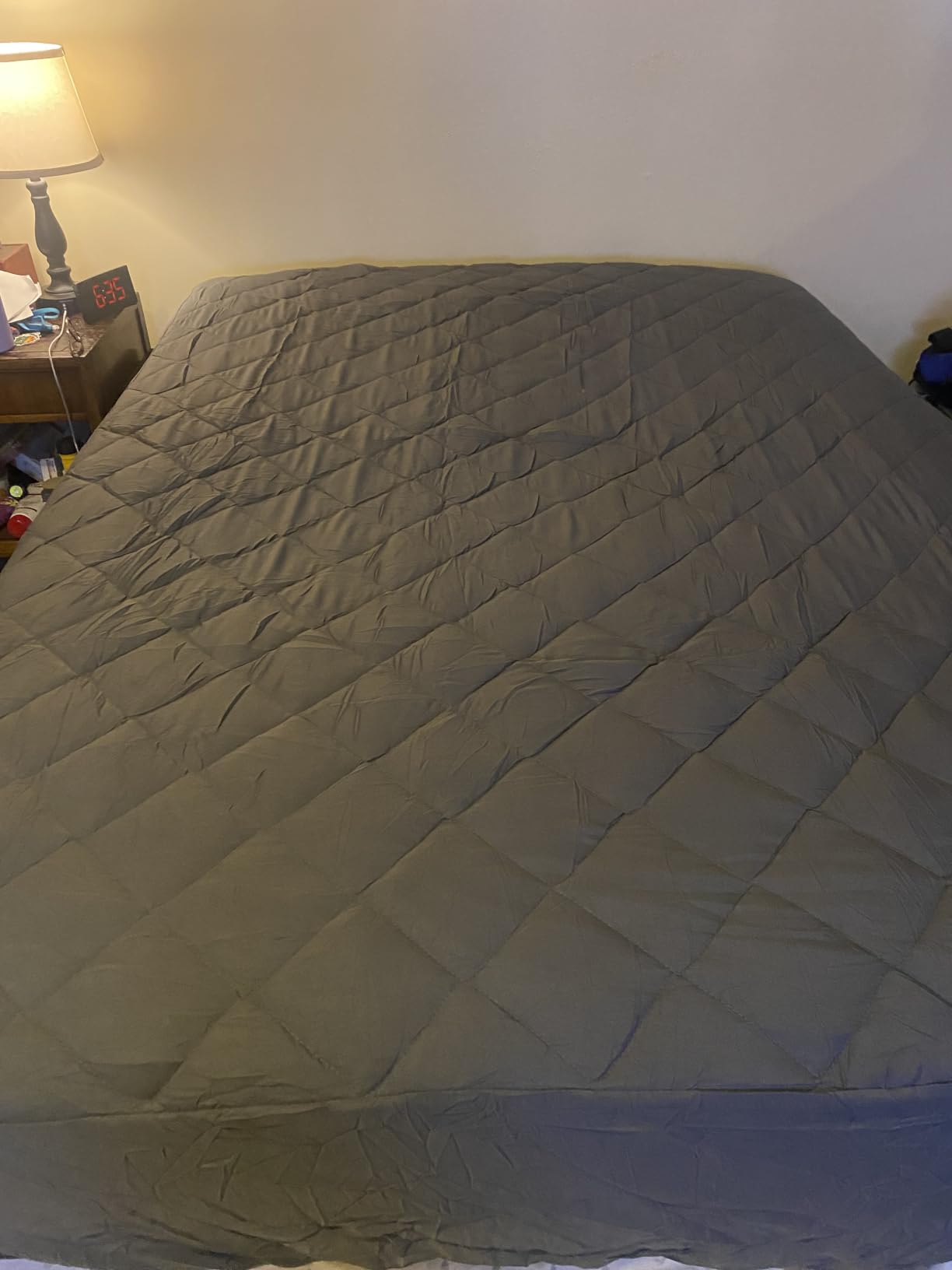 Queen Mattress Pad, Quilted Mattress Protector Topper fits 16