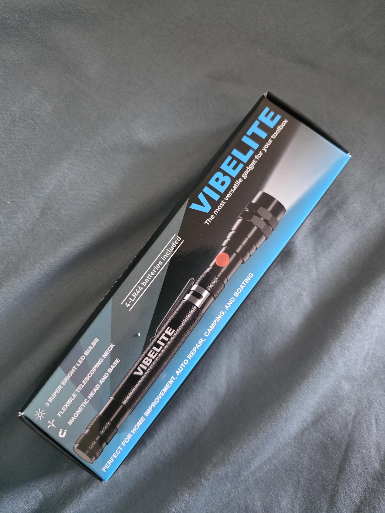 VIBELITE Extendable Magnetic Flashlight Magnet Pickup Tool, Gifts for Men customer photo 2