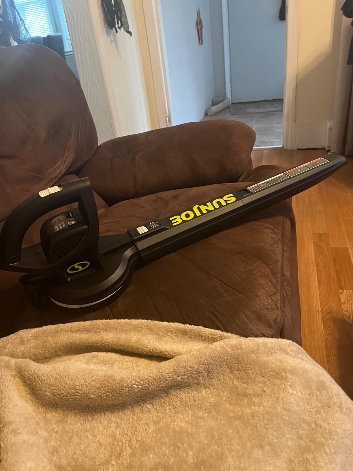 Sun Joe Corded Electric Leaf Blower Machine, 6-Amp Motor, SBJ597E customer photo 1