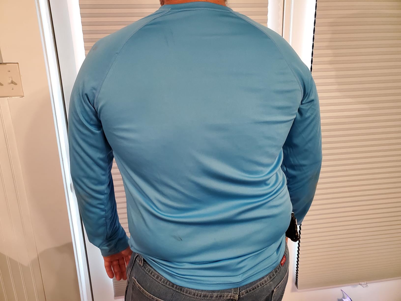 baleaf Men's UPF 50+ Sun Protection Shirts Long Sleeve Rash Guard customer photo 1