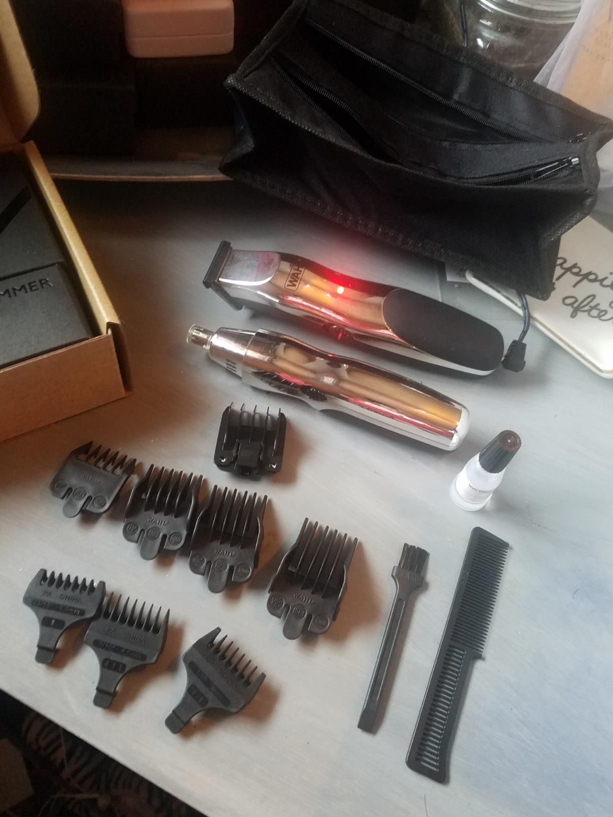 Wahl Groomsman Rechargeable Beard Trimmer Kit & Bonus Battery Nose Trimmer customer photo 2