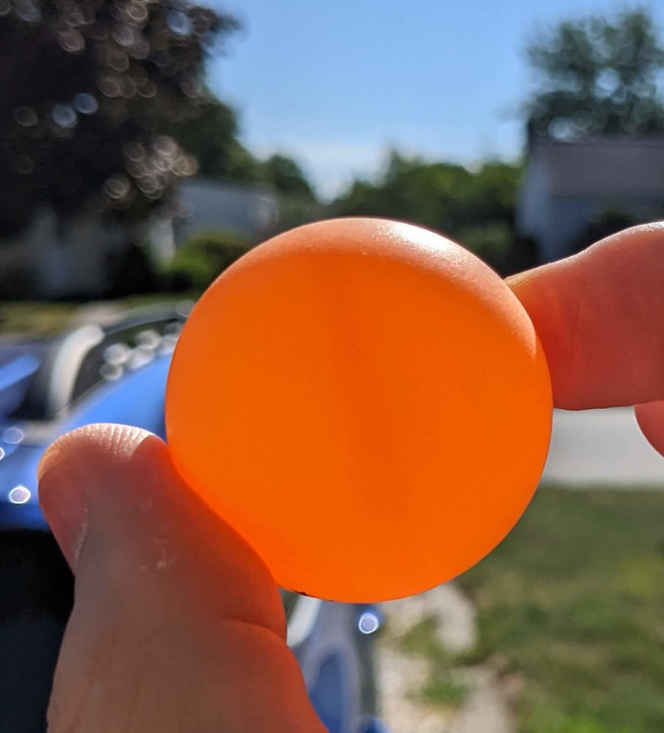 PRO-SPIN Ping Pong Balls - 3-Star Premium Orange Table Tennis Balls | High-Performance 40+ ABS Professional Quality | Ultimate Durability for Indoor & Outdoor Ping Pong Tables customer photo 1