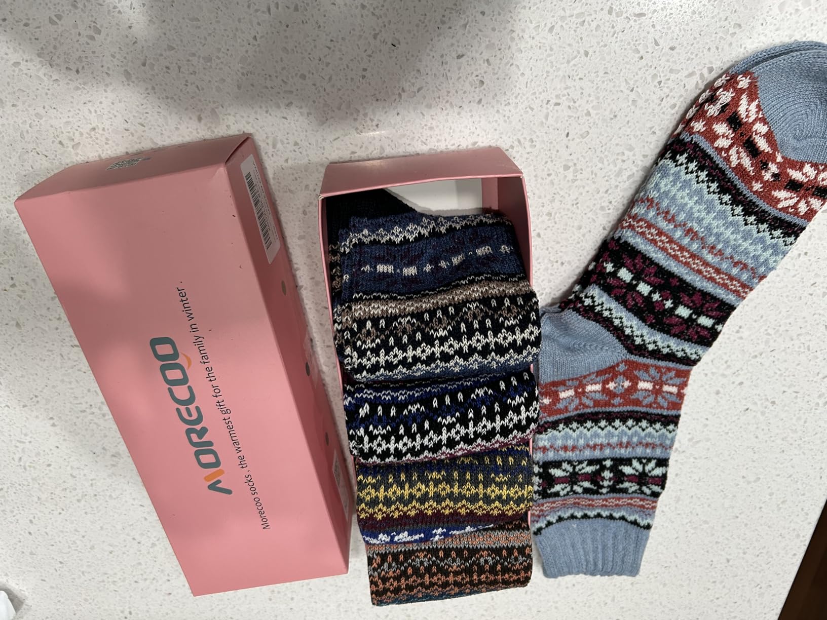 MORECOO Novelty Socks customer photo 2