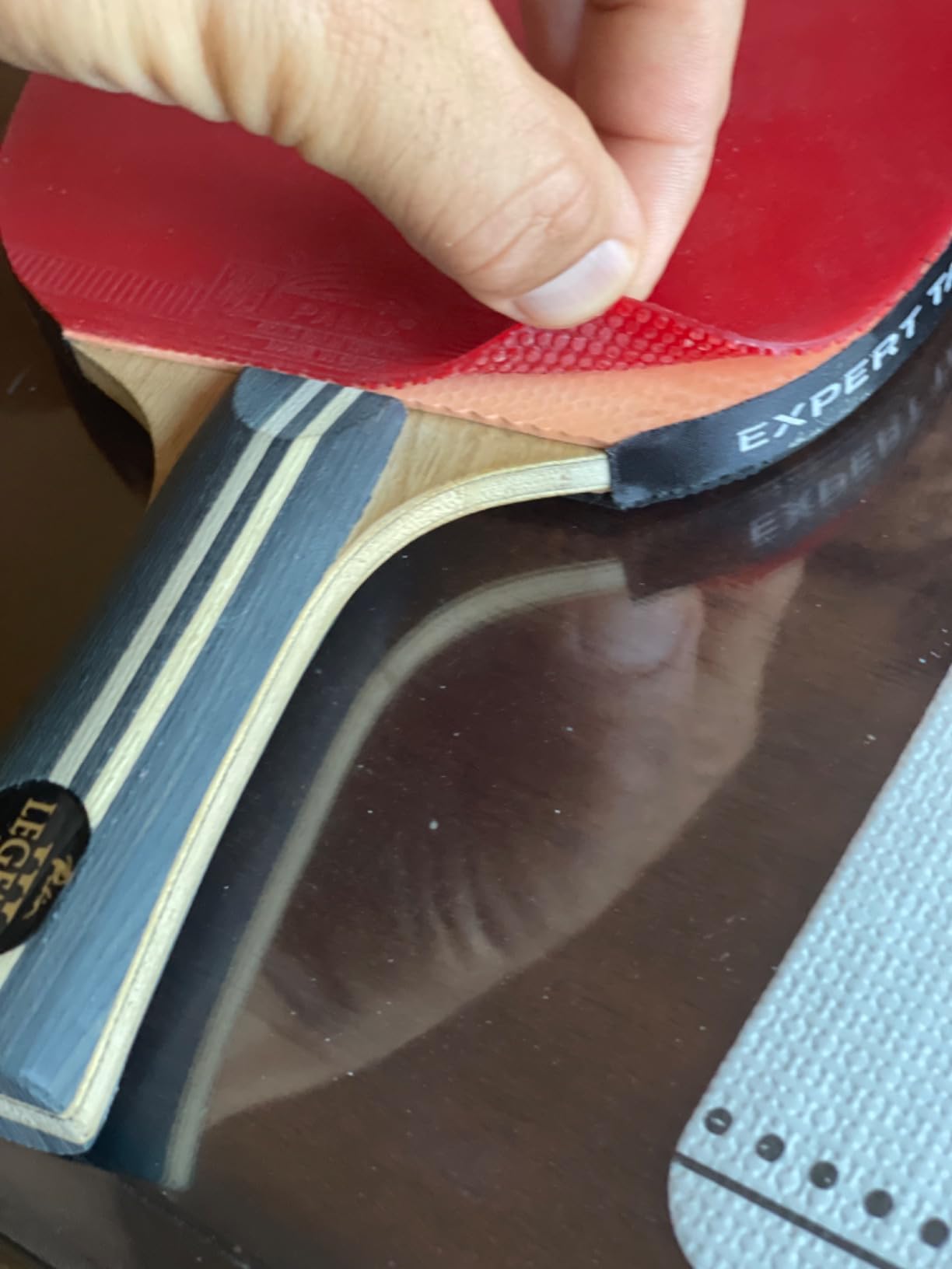 Palio Legend 3.0 Table Tennis Racket & Case | ITTF-Approved Advanced Ping Pong Paddle | Maximum Power, Speed & Spin customer photo 1