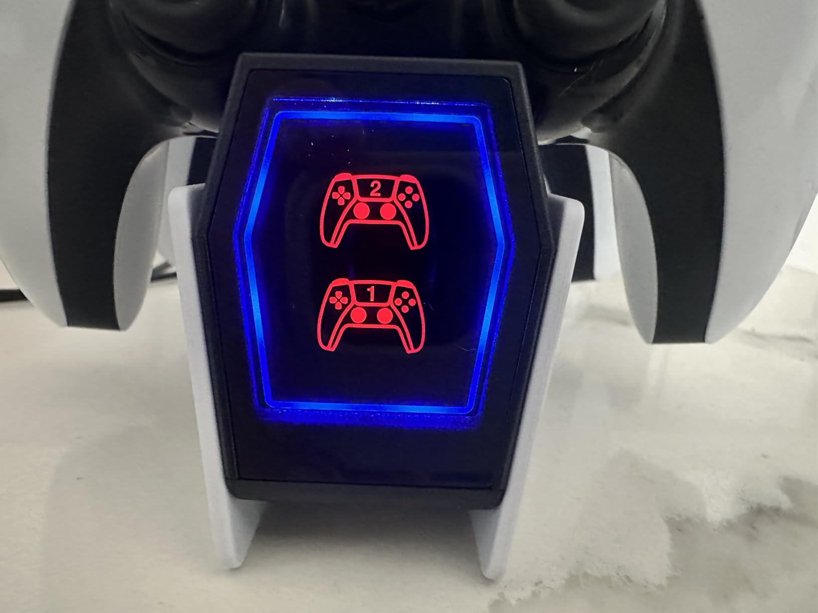 OIVO PS5 Controller Charger with Fast Charging AC Adapter, PS5 Controller Charging Station Stand for PlayStation 5, Docking Station Replacement for PS 5 Accessories Kits customer photo 1