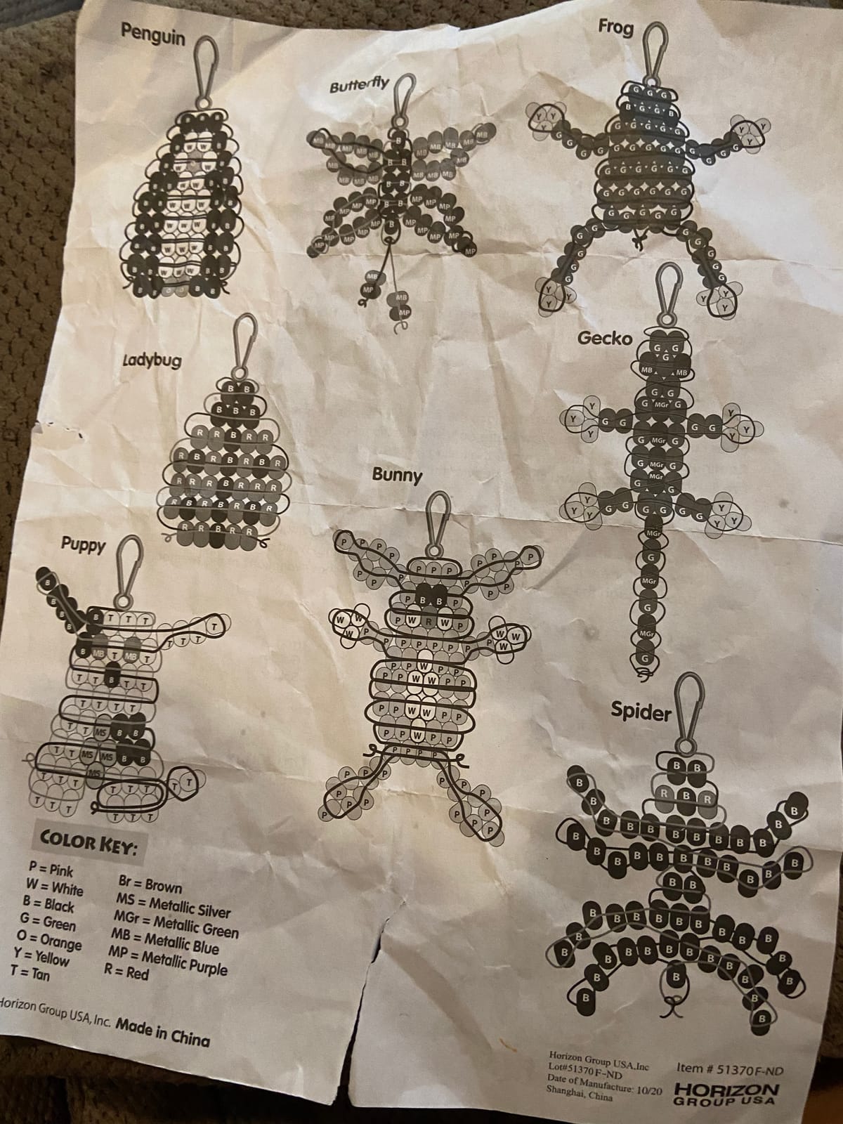 Made By Me Ultimate Bead Pets by Horizon Group USA, Bead Pets Crafts for Kids, Includes Over 1400 Beads, Cording, Keychains & Carabiner Clips, Design Templates, Storage Cases & More customer photo 1