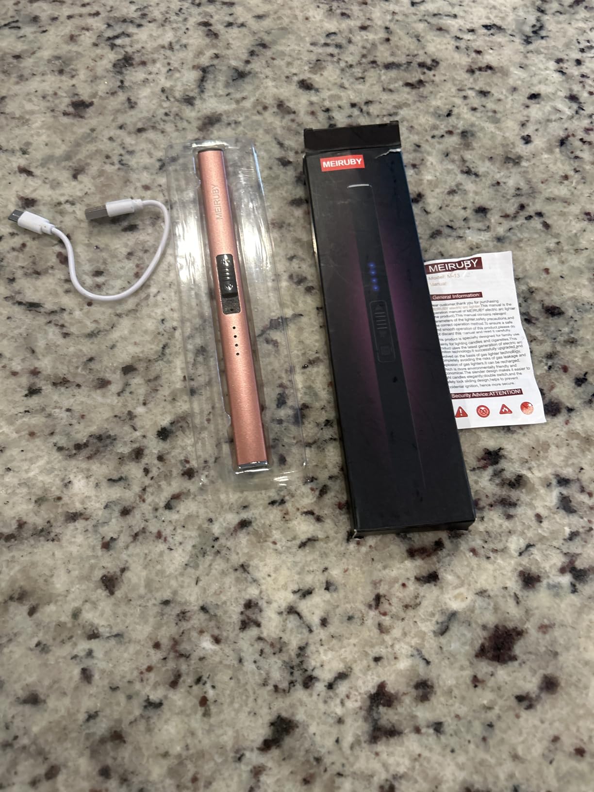 MEIRUBY Electric Lighter customer photo 2