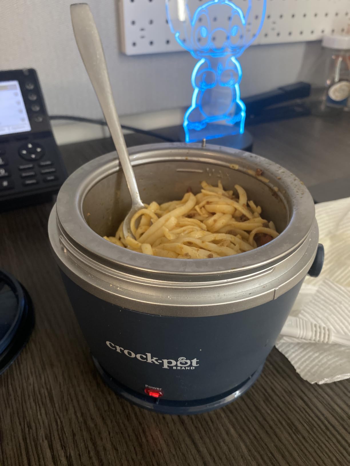 Crock-Pot 20oz Portable Electric Food Warmer, Personal Lunch Box Keeps Food Spill-Free & Warm, Ideal for Travel, Work, Car, On-the-Go, Dishwasher-Safe, Giftable, Faded Blue customer photo 1
