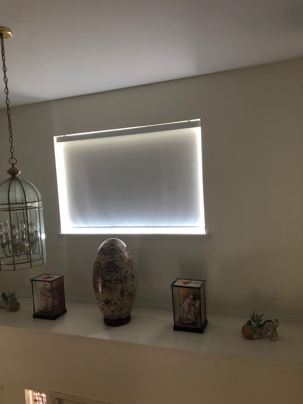 HILADUO Motorized Blinds with Remote, Custom Width 20-104 Inches customer photo 1
