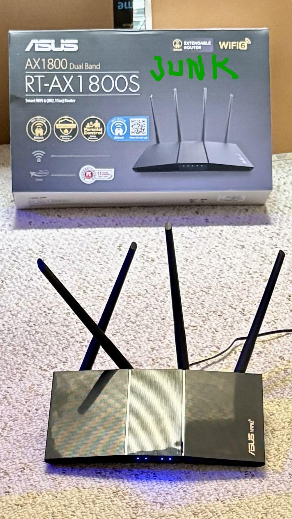 ASUS RT-AX1800S customer photo 1