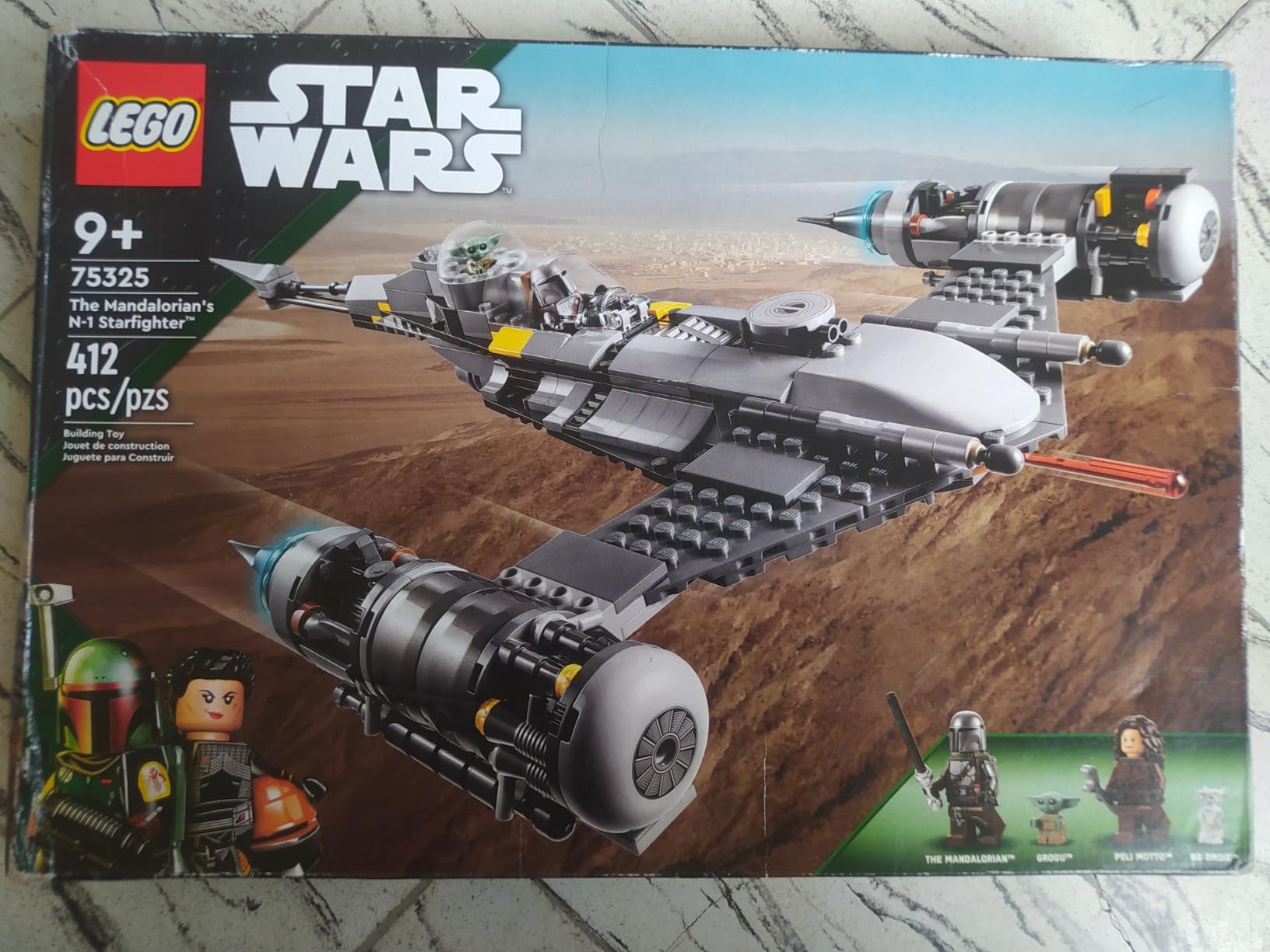 LEGO Star Wars The Mandalorian's N-1 Starfighter 75325 Building Set - The Book of Boba Fett, Featuring Baby Yoda Grogu and Droid Toy Figures, Birthday Gift idea for Kids, Boys & Girls Ages 9+ customer photo 2