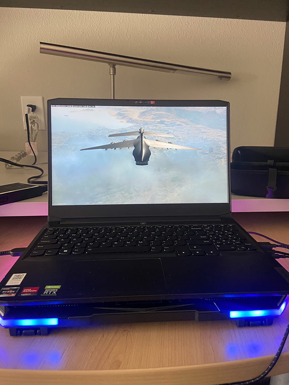 Lenovo ideapad Gaming3 RTX4050 Laptop 2023 - AMD Ryzen7 7735HS Beat i7-12650H - 15.6 FHD 120Hz - Backlit Keyboard - Wi-Fi6 - USB C - Webcam - Windows11 - Mousepad (Ryzen5) customer photo 1