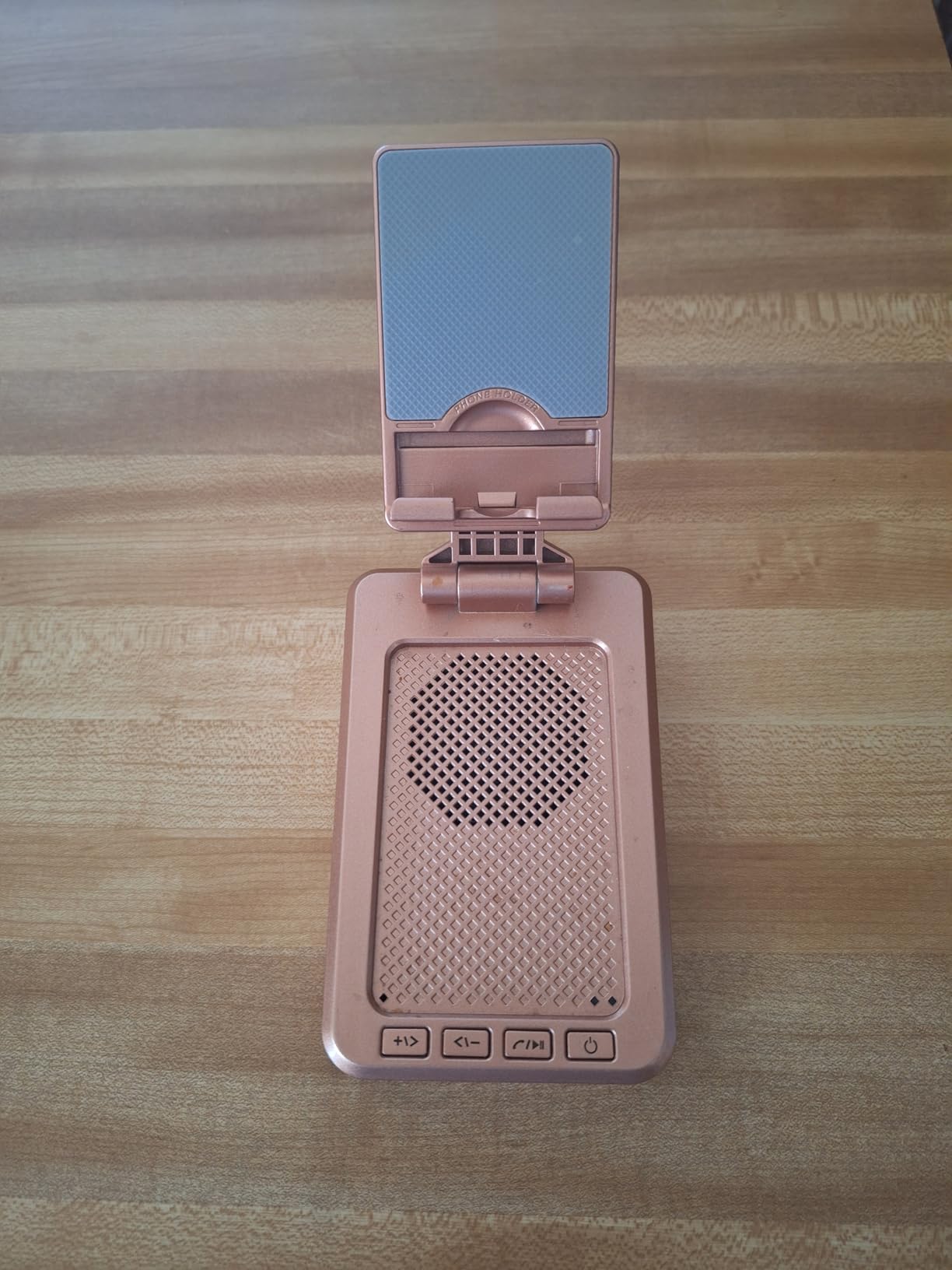 JTEMAN Phone Stand Speaker customer photo 1