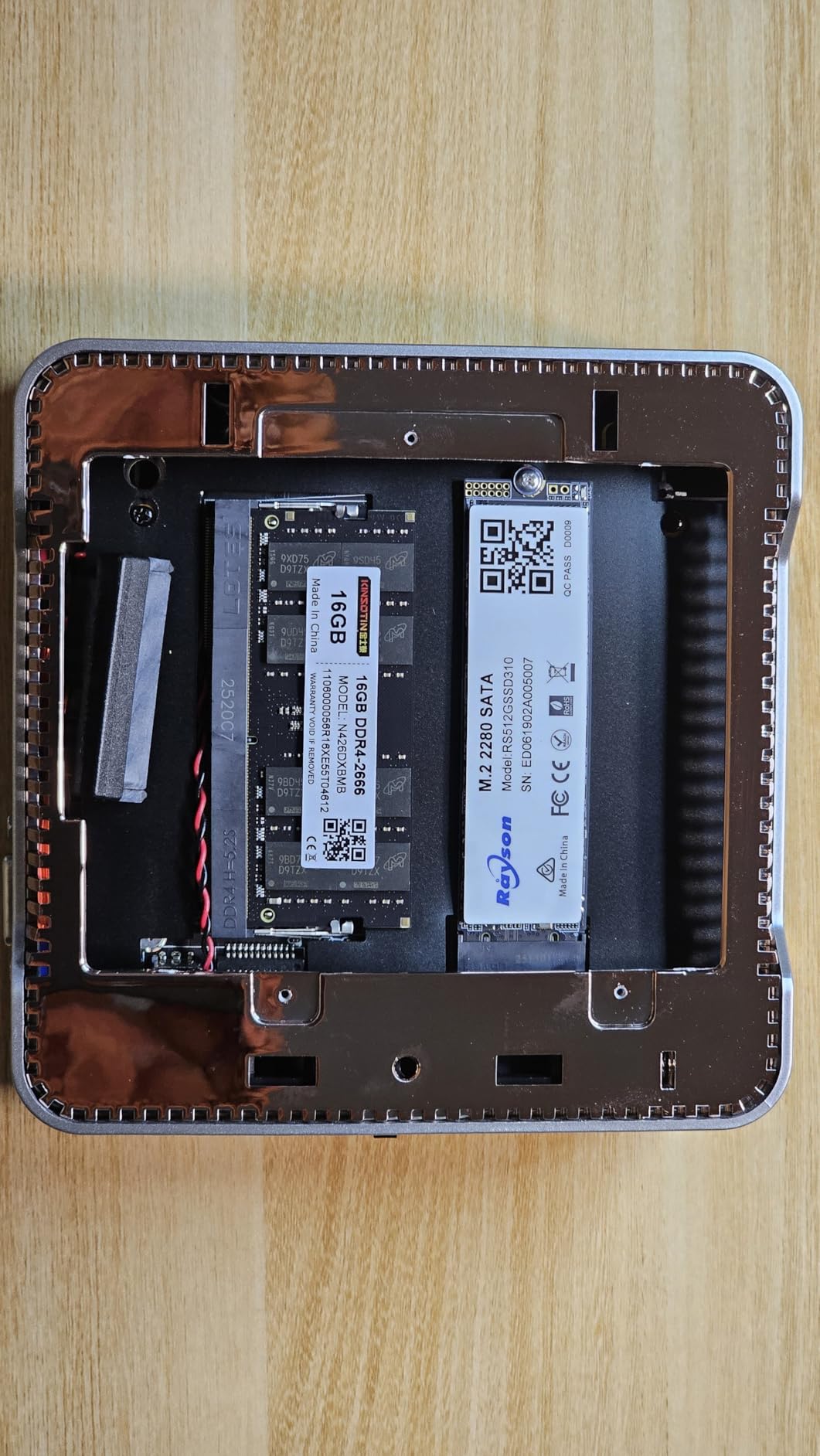 KAMRUI Pinova P2 Mini PC, AMD Ryzen 7330U(4 Cores, 8 Threads, Up to 4.3GHz), 16GB RAM 256GB SSD, Zen3 Architecture 7nm Processor, 8MB L3 Smart Cache Mini Computers,Triple 4K Display Home/Business customer photo 1