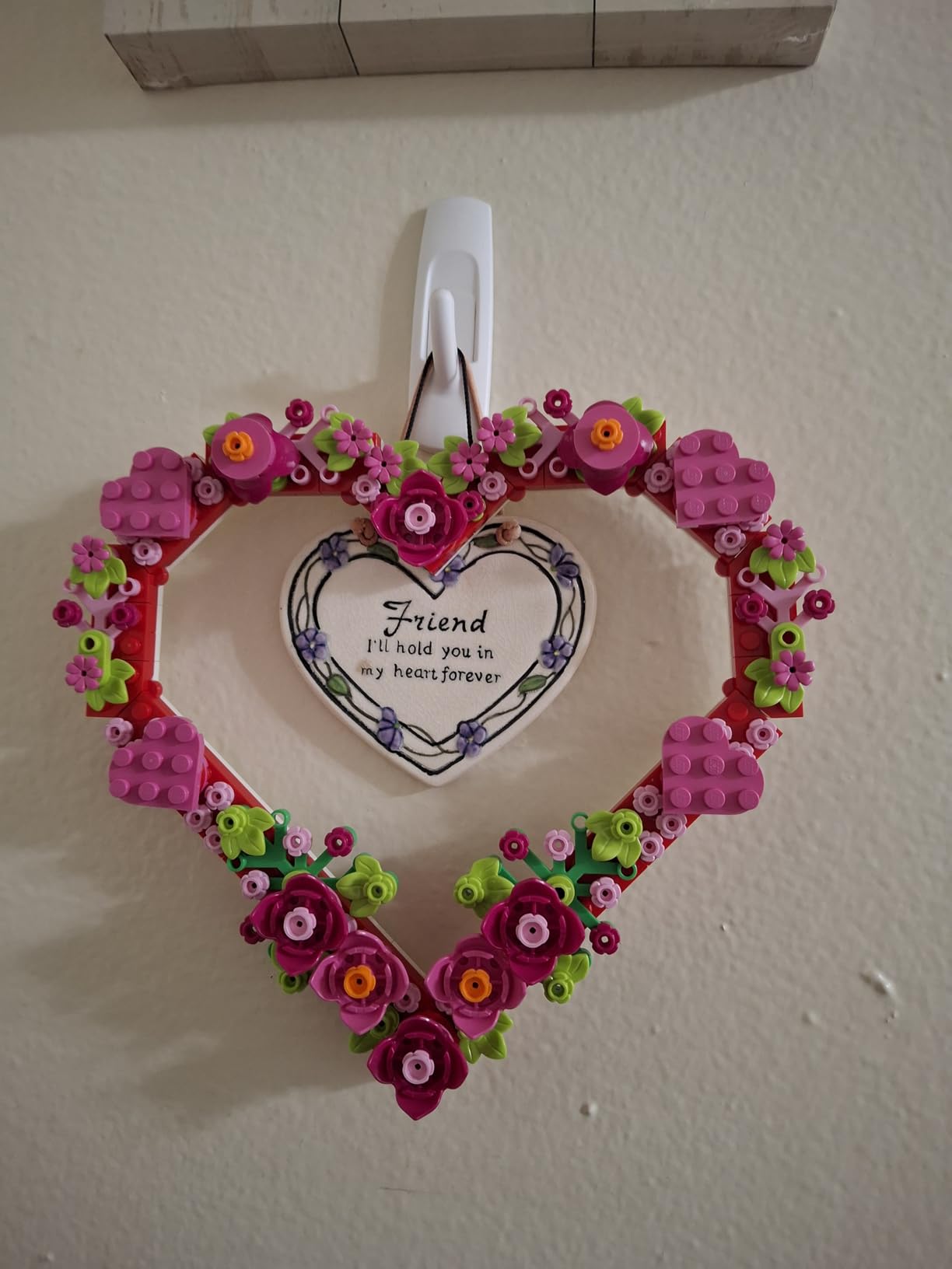 LEGO Heart Ornament customer photo 1