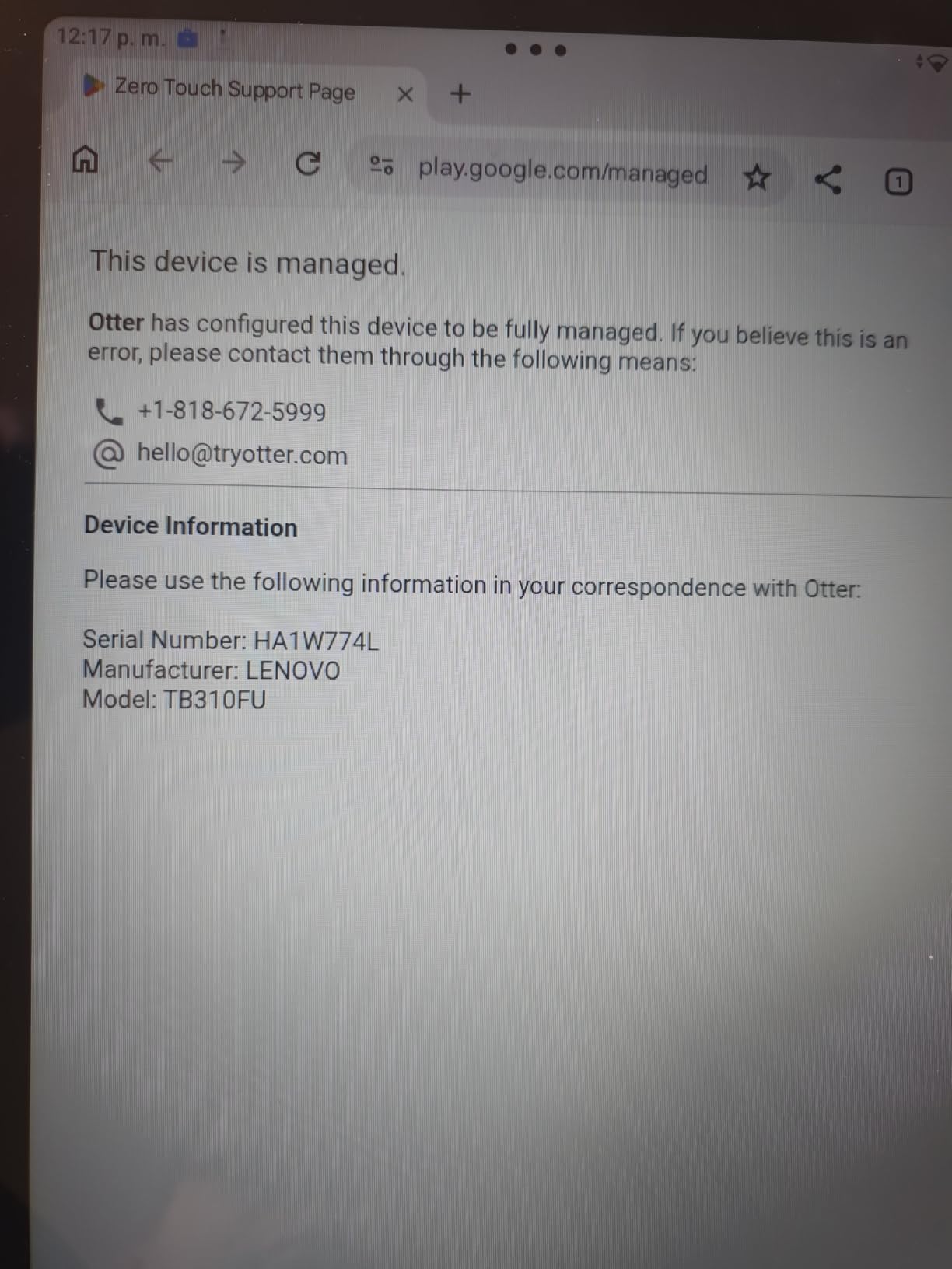 Lenovo Tab M9 customer photo 1