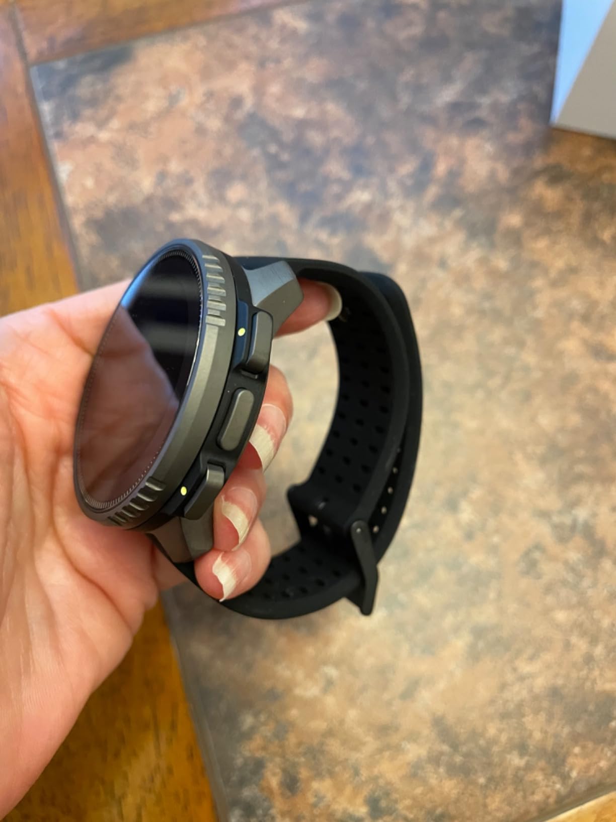 SUUNTO Vertical GPS Sports Watch, Solar Charging 95+ Sports, Canyon Ti customer photo 2