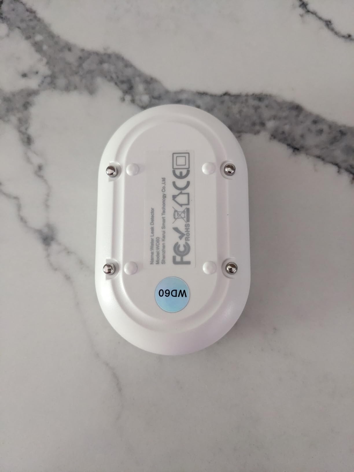 METAK Water Leak Detector Alarm: WiFi Water Flooding Monitor Smart App Sink Overflow Monitoring Adjustable Wet Moisture Alert Pipe Leakage Drip Detection Warning for Home Basement Floor customer photo 2