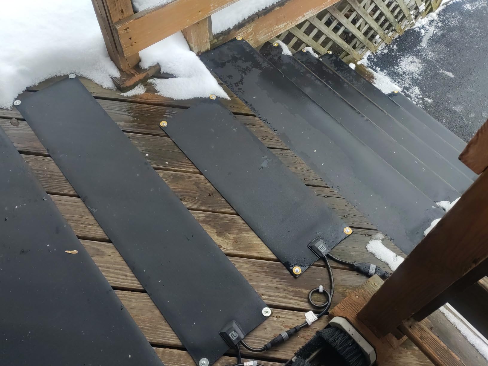 HeatTrak Heated Snow Melting Mats Starter Kit | 1 Walkway Mat, 2 Stair Mats, 1 Power Unit, and 1 Cable Extender | Heated Outdoor Mats for Walkway and Stairs customer photo 2