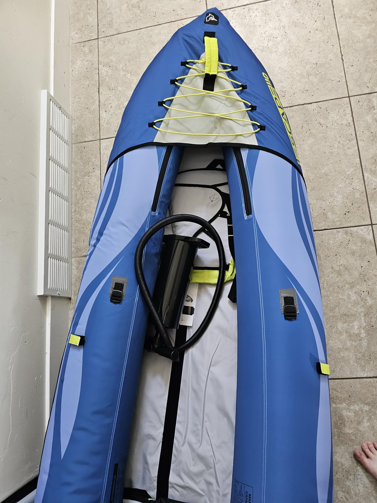 Pelican iESCAPE Inflatable Kayak - Recreational Kayak - Compact, Stable and Fun All in One - for 1 or 2 Person customer photo 1