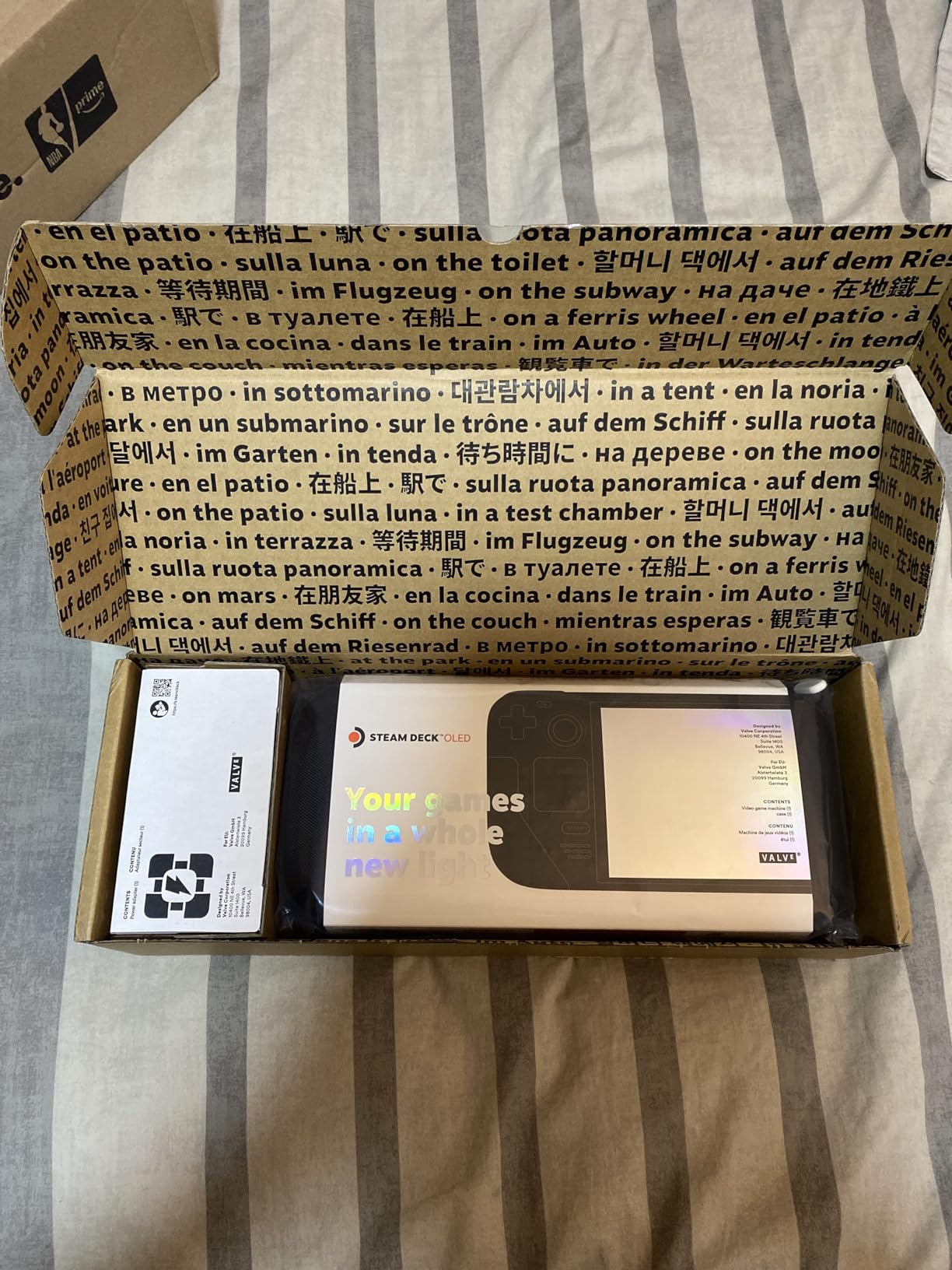 Valve Steam Deck OLED 512GB Handheld Gaming Console - Featuring A High Dynamic Range Screen, A Longer-lasting Battery, Faster Downloads, And Much More customer photo 1