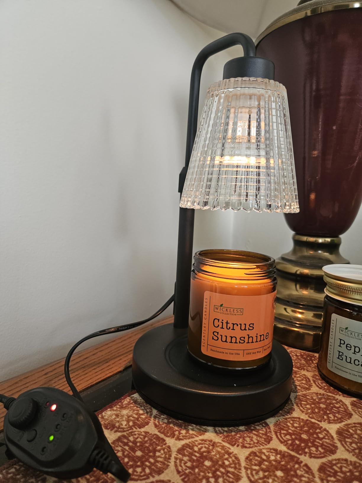 GODONLIF Candle Warmer Lamp with Timer, Birthday Gifts for Women Home Decor customer photo 2