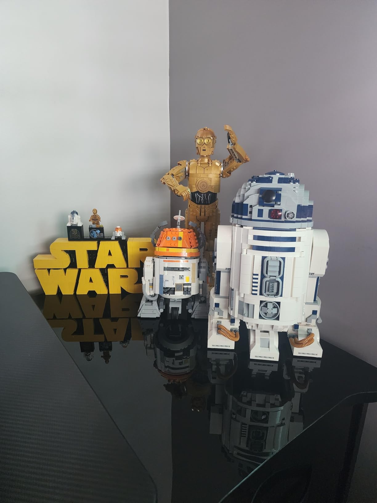 LEGO Star Wars C-3PO Buildable Droid Figure, Build and Display Model with C-3PO Minifigure, Star Wars Collectible for Home or Office Décor, Nostalgic Gift Idea for Adults, Fans or Collectors, 75398 customer photo 2
