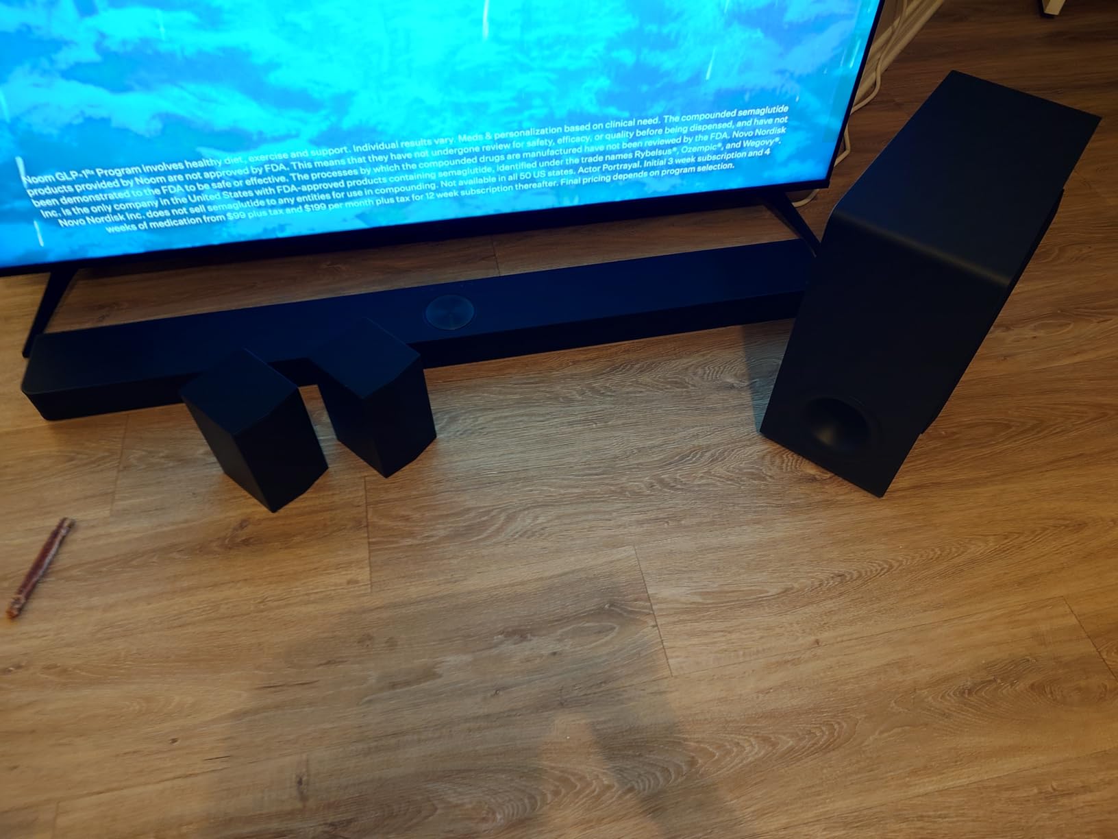 LG S90TR 7.1.3-Channel OLED evo TV Matching Home Theater Soundbar with Rear Surround Speakers and Wireless Subwoofer, Wow Orchestra, Dolby Atmos, WOWCAST Built-in customer photo 2
