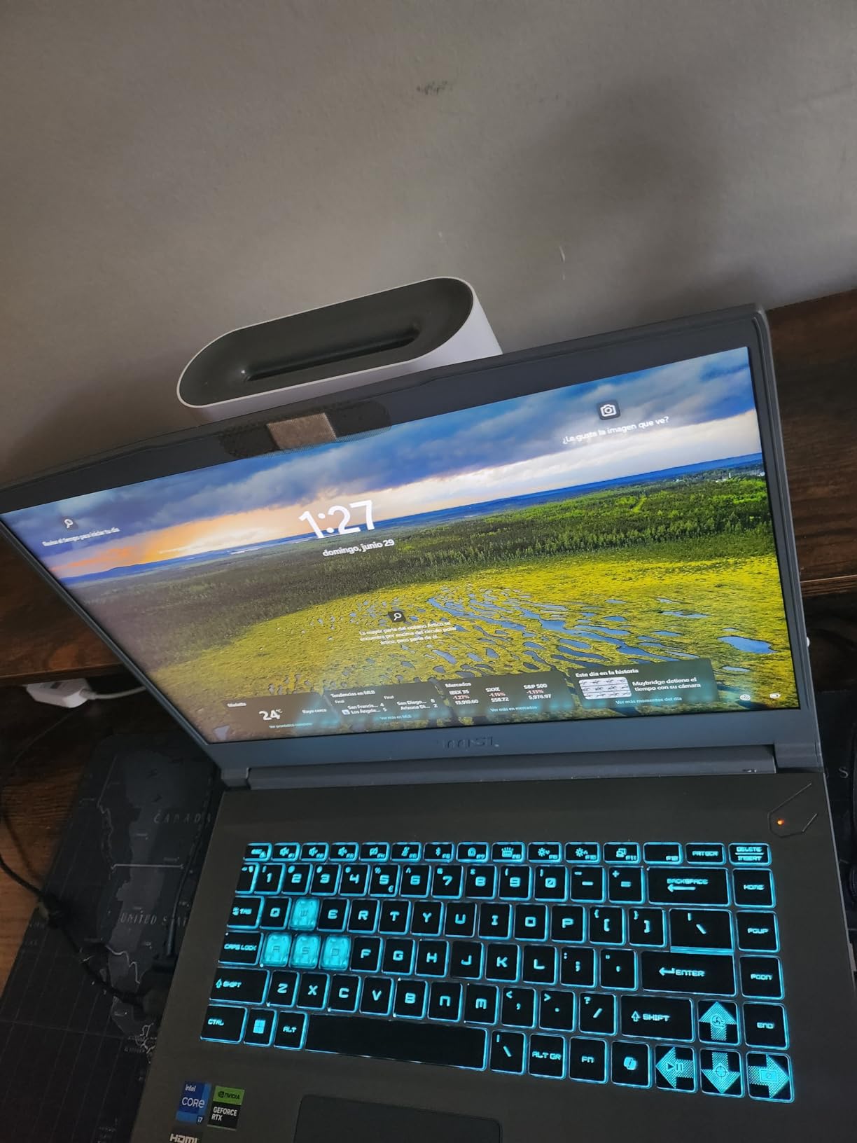 msi Thin 15 15.6” 144Hz FHD Gaming Laptop: Intel Core i7-12650H, NVIDIA Geforce RTX 4050, 16GB DDR5, 512GB NVMe SSD, Cooler Boost 5, Win 11: Black B12VE-2023US customer photo 2