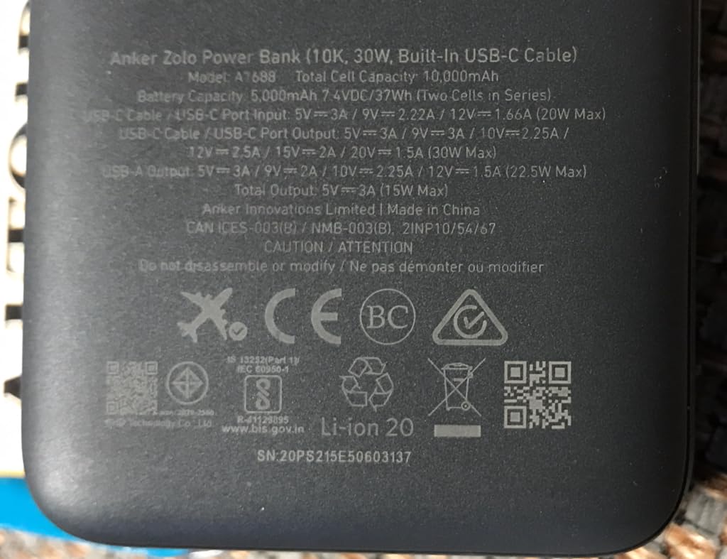 Anker 10K 30W customer photo 1