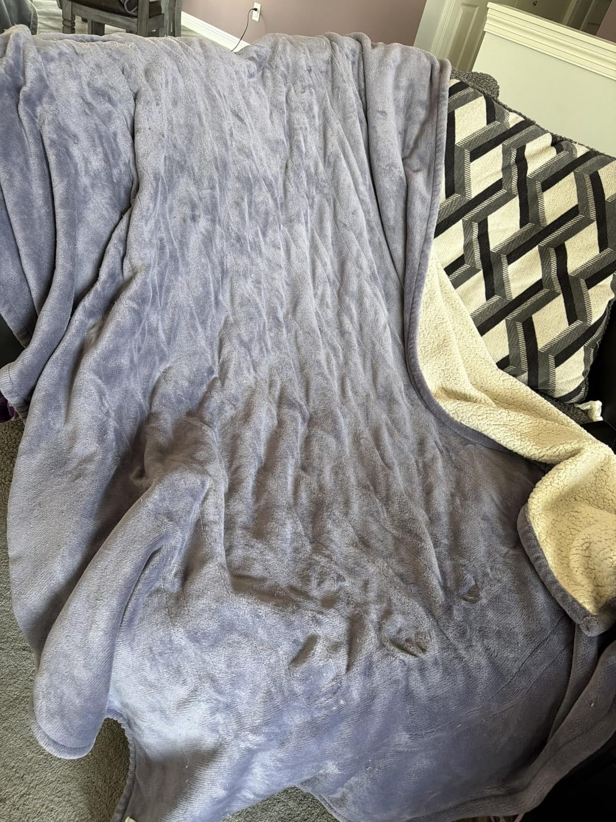 ESTINGO Queen Dual-Control Blanket customer photo 2