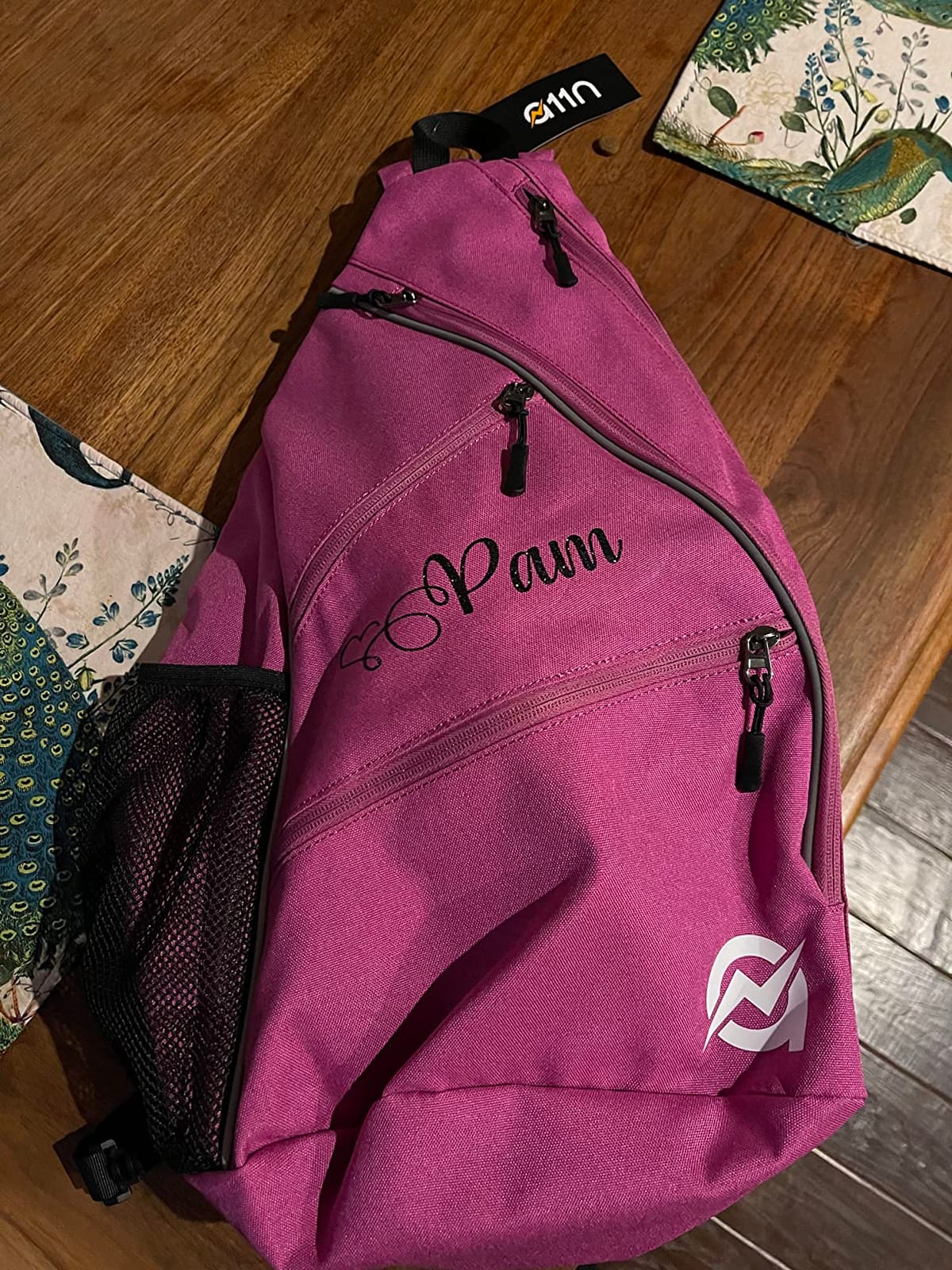 A11N SPORTS Pickleball Bag, Reversible Crossbody Sling Bag/Backpack for Women Men customer photo 1