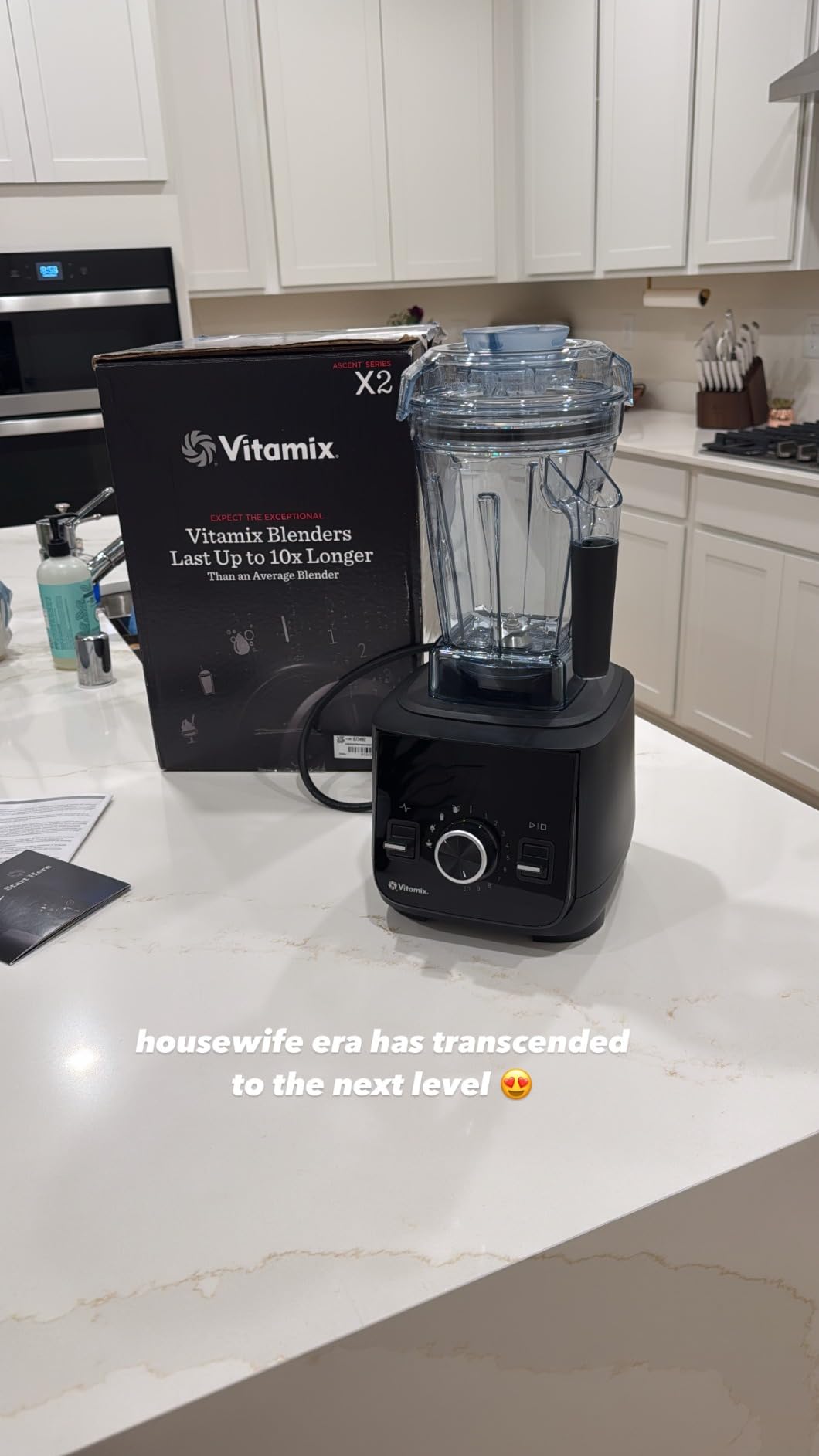 Vitamix Ascent X2 Professional-Grade Blender, 3 Programs, Shadow Black customer photo 1