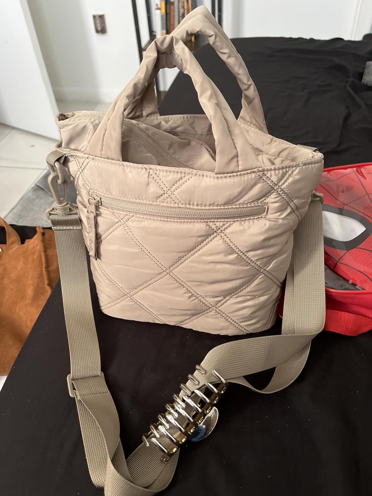 BAGSMART Quilted Crossbody customer photo 1