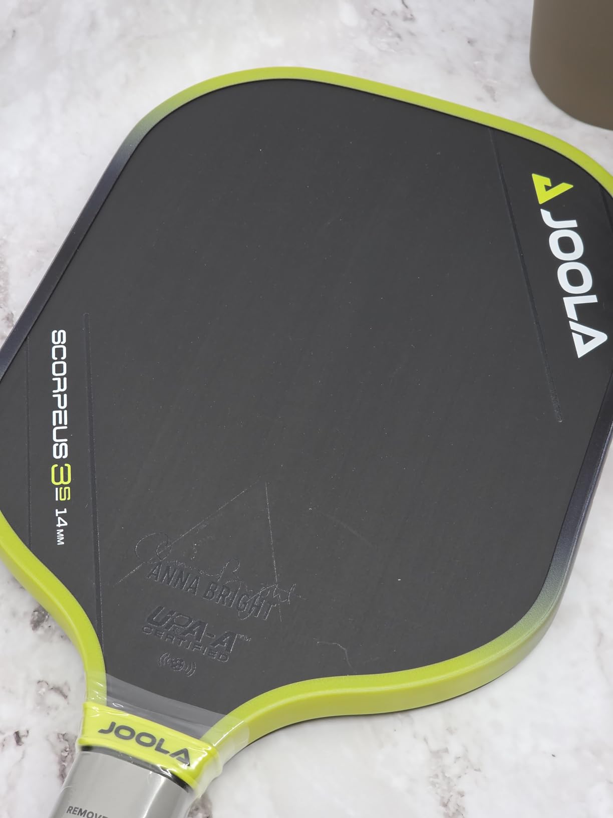 JOOLA 3S Pickleball Paddles – Raw Carbon Fiber Surface for Power & Spin, Elongated, Wide Body & Aero Curve Designs – UPA-A Certified customer photo 2