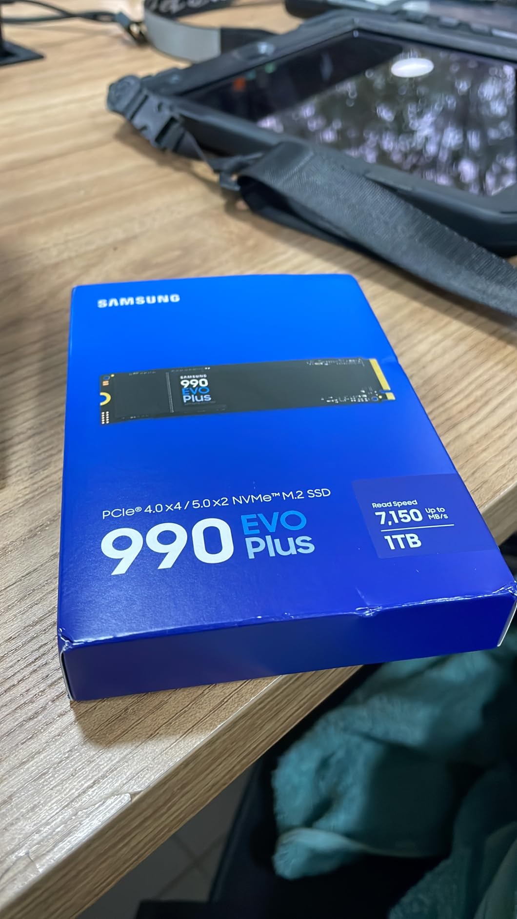 Samsung SSD 990 EVO Plus 1TB, PCIe Gen 4x4 | 5x2 M.2 2280, Up to 7,150 MB/s customer photo 2