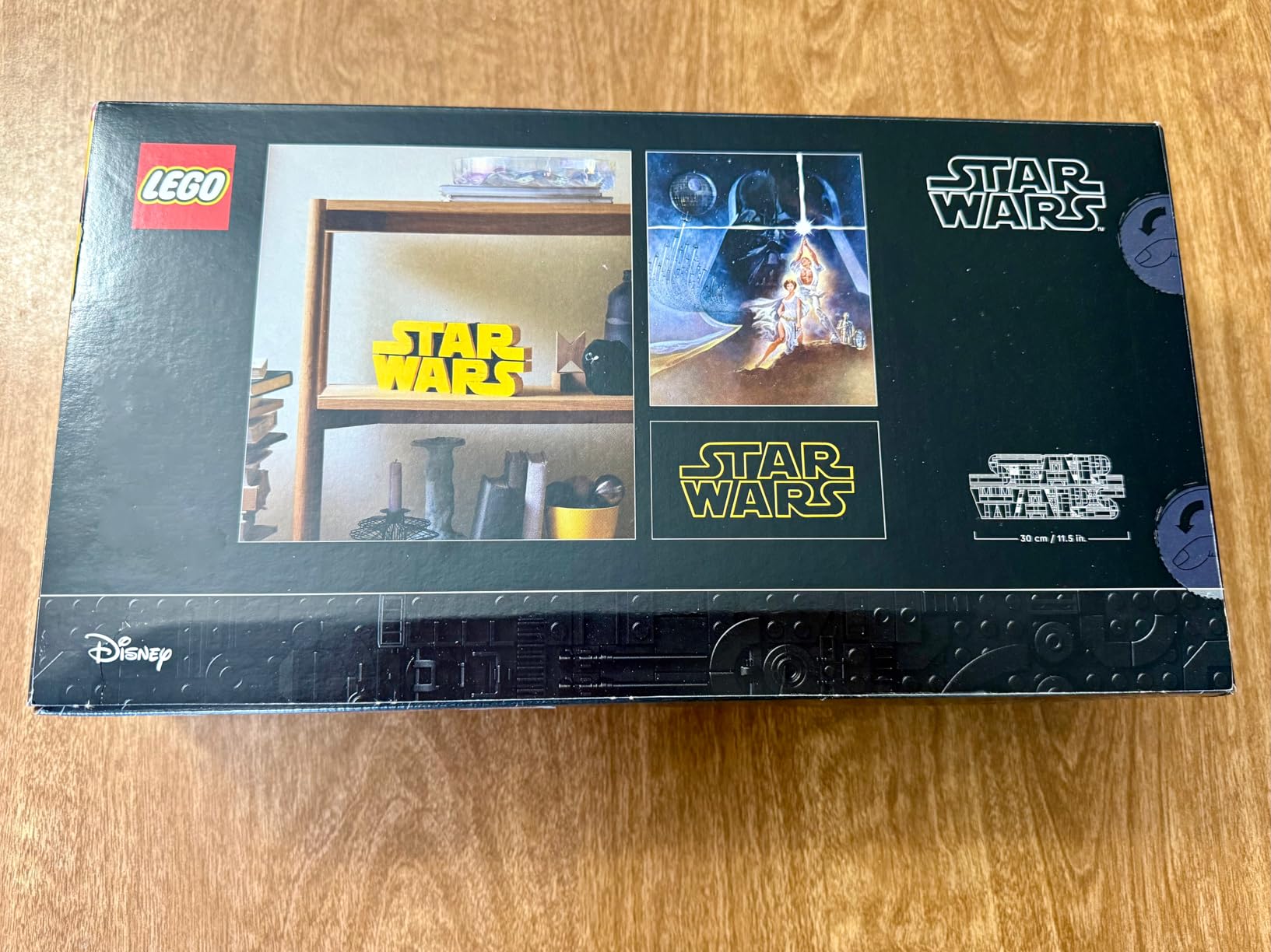 LEGO Star Wars Brick-Built Star Wars Logo - Building Set for Adults 18+ - Star Wars Gift Idea for Birthdays - Collectible DIY Model Kit - Home Decor Idea for Fans of The Movie Series - 75407 customer photo 2