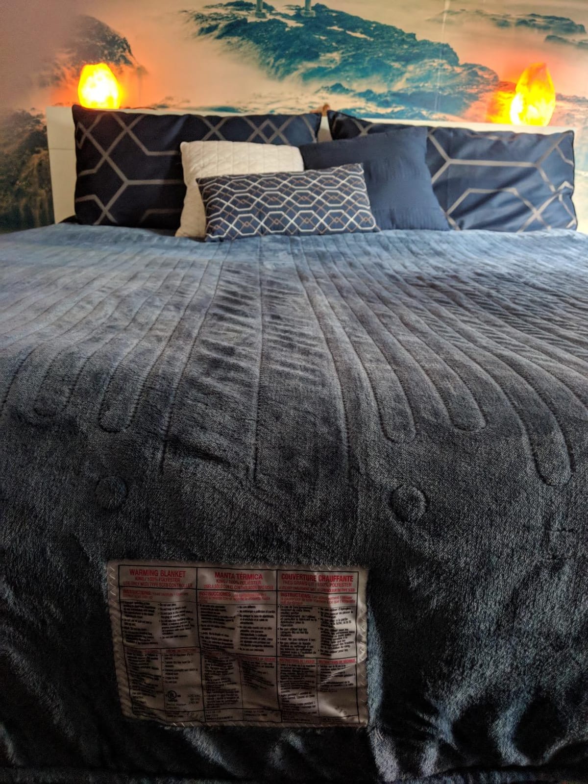 Beautyrest Reversible Sherpa Throw customer photo 2