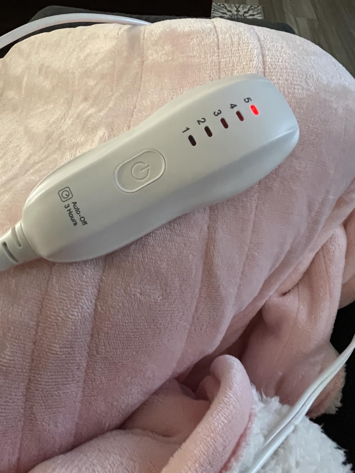 JET'S HOME Pink Heated Throw customer photo 1