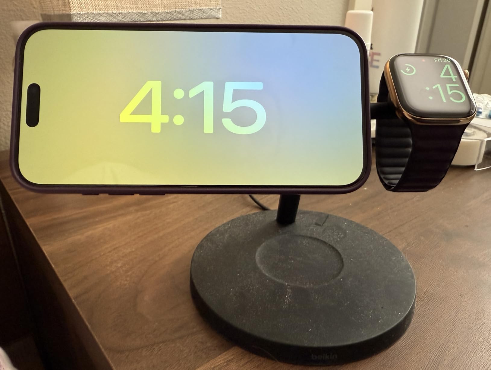 Belkin Qi2 15W Wireless Charging Station, 3 in 1 iPhone Charger customer photo 2