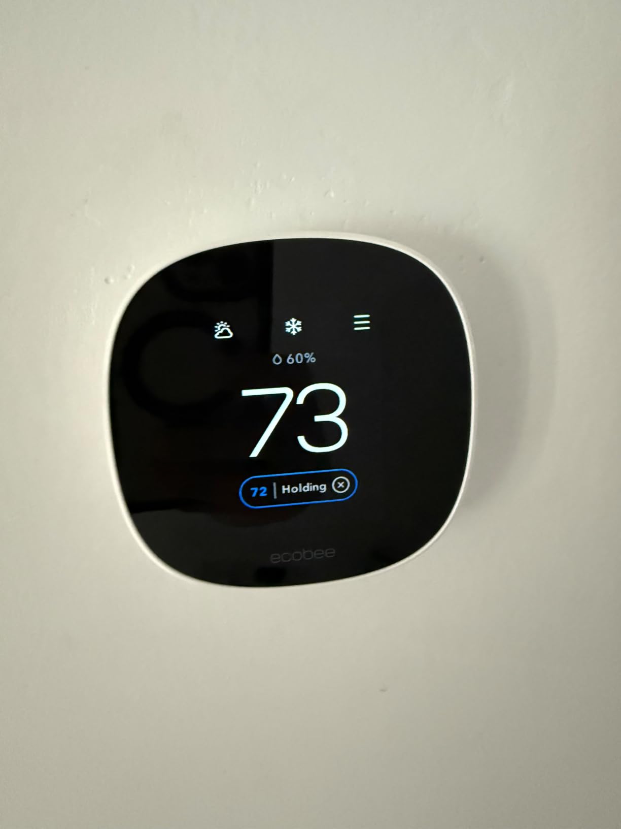 ecobee Smart Thermostat Essential - WiFi Thermostat, Energy Star Certified customer photo 2