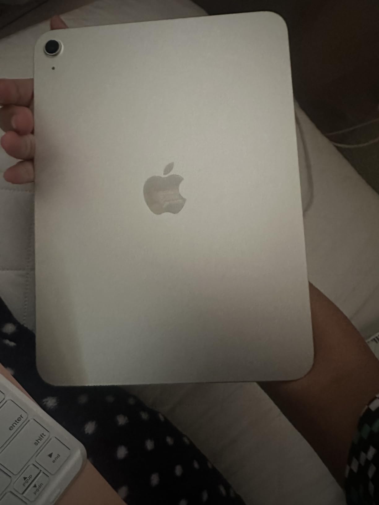 Apple iPad 11-inch: A16 chip, 11-inch Model, Liquid Retina Display, 128GB, Wi-Fi 6, 12MP Front/12MP Back Camera, Touch ID, All-Day Battery Life — Blue customer photo 2