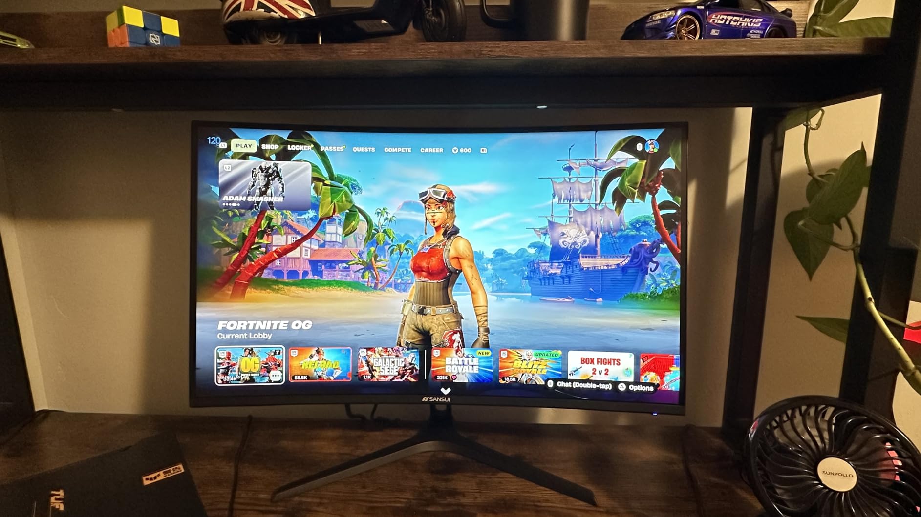 SANSUI 27 Inch WQHD 2560X1440 Curved Gaming Monitor 200Hz MPRT 1ms customer photo 1