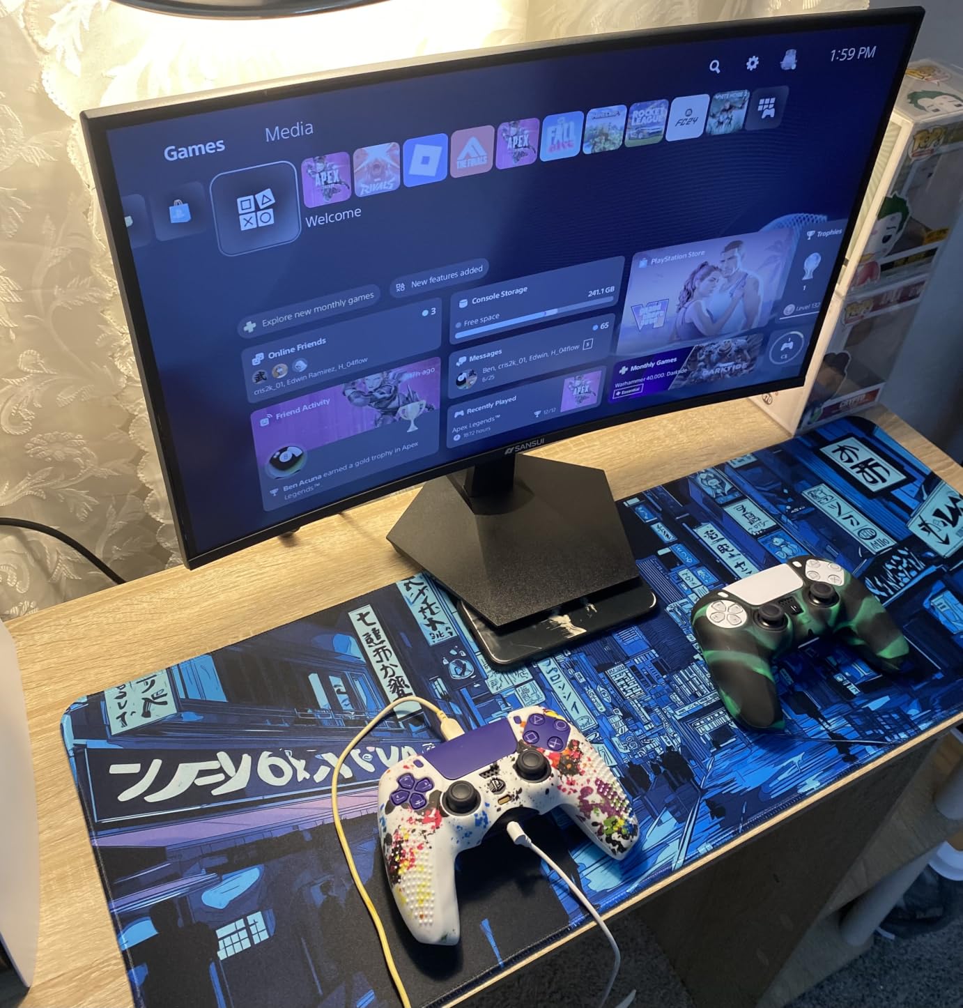 SANSUI 34 Inch Curved Monitor 240Hz UWQHD 3440×1440 Gaming Monitor customer photo 1